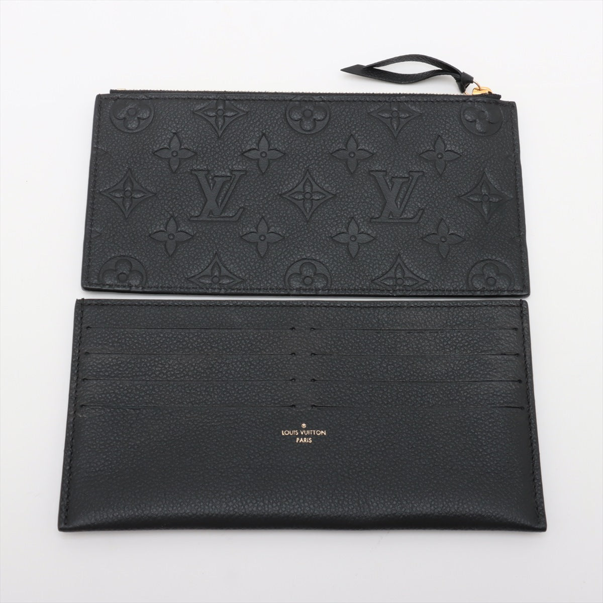 Louis Vuitton Noir Monogram Empreinte Leather Felicie Pochette [Clearance Sale]