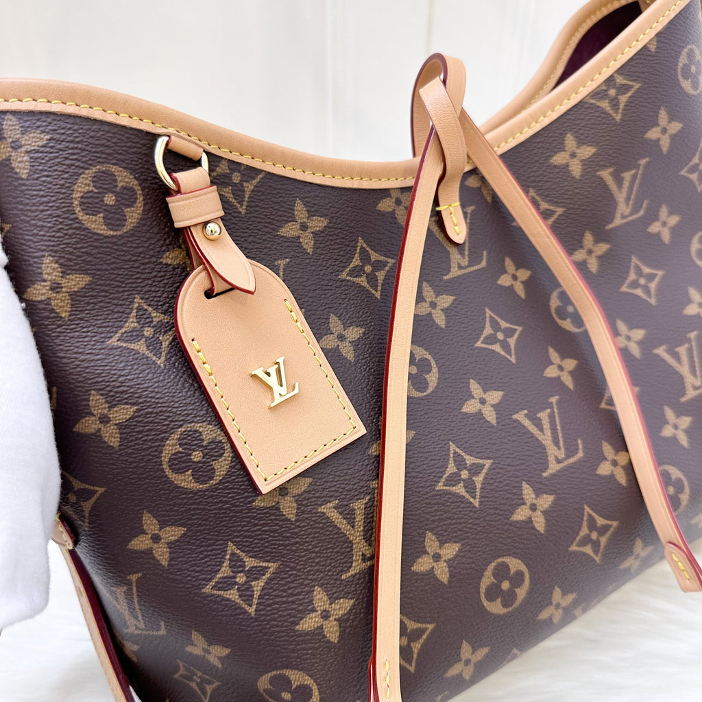 LV Carryall PM in Monogram Canvas and GHW
