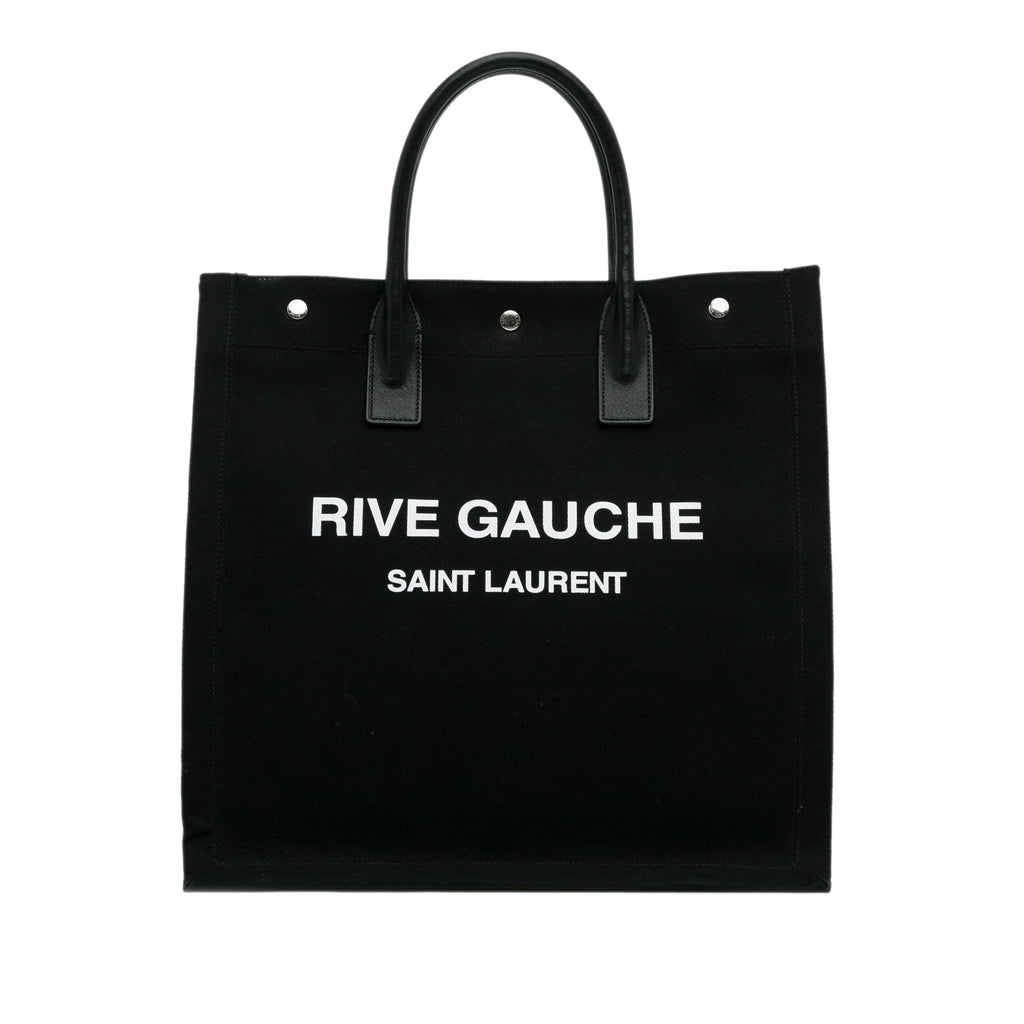 Black Saint Laurent Rive Gauche North South Tote