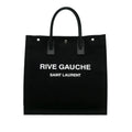 Black Saint Laurent Rive Gauche North South Tote