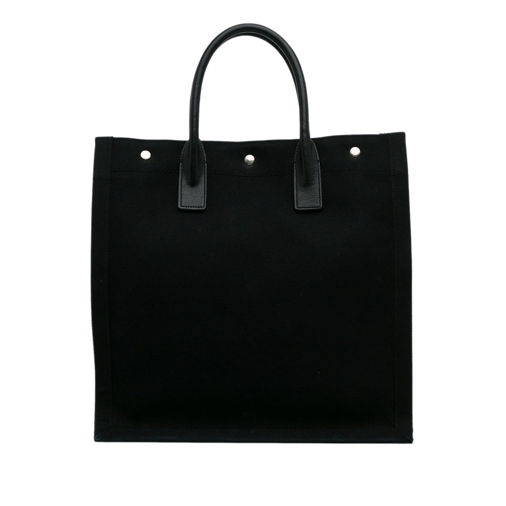 Black Saint Laurent Rive Gauche North South Tote