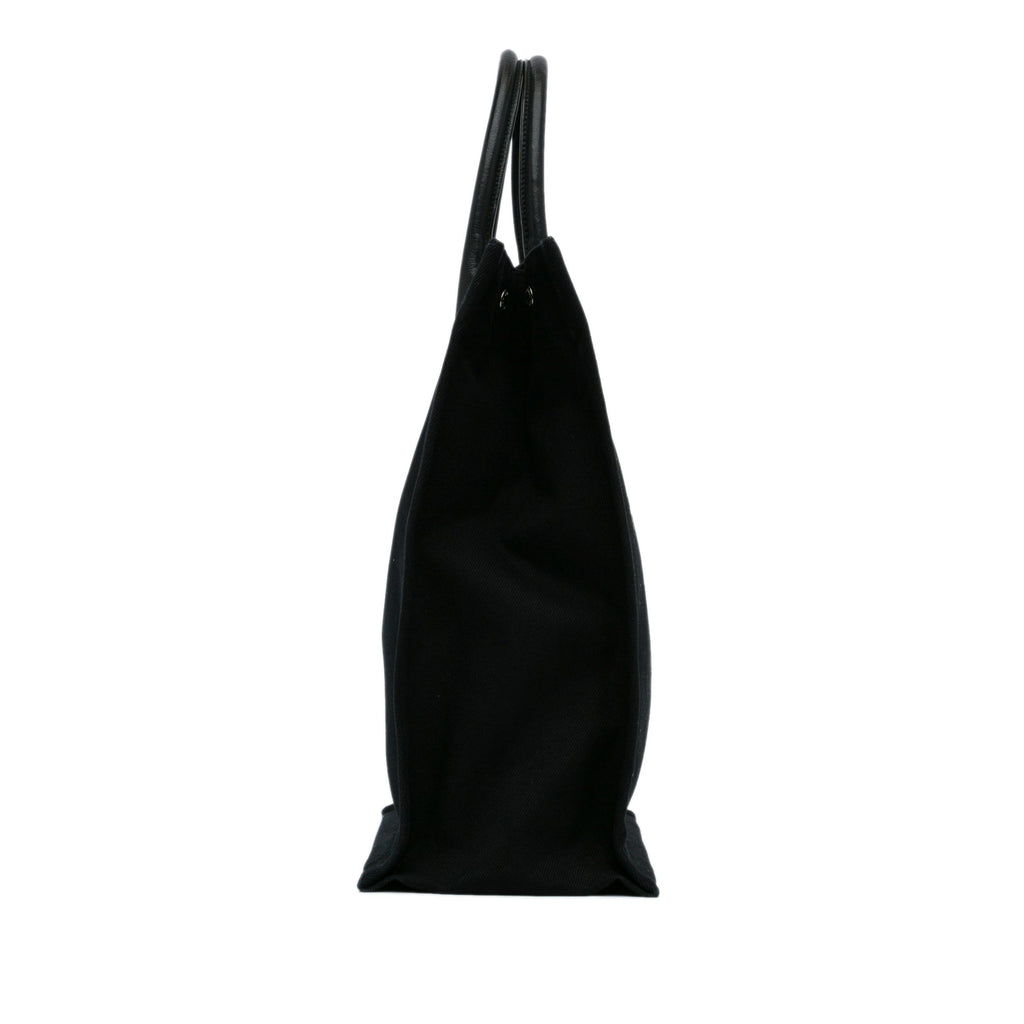 Black Saint Laurent Rive Gauche North South Tote