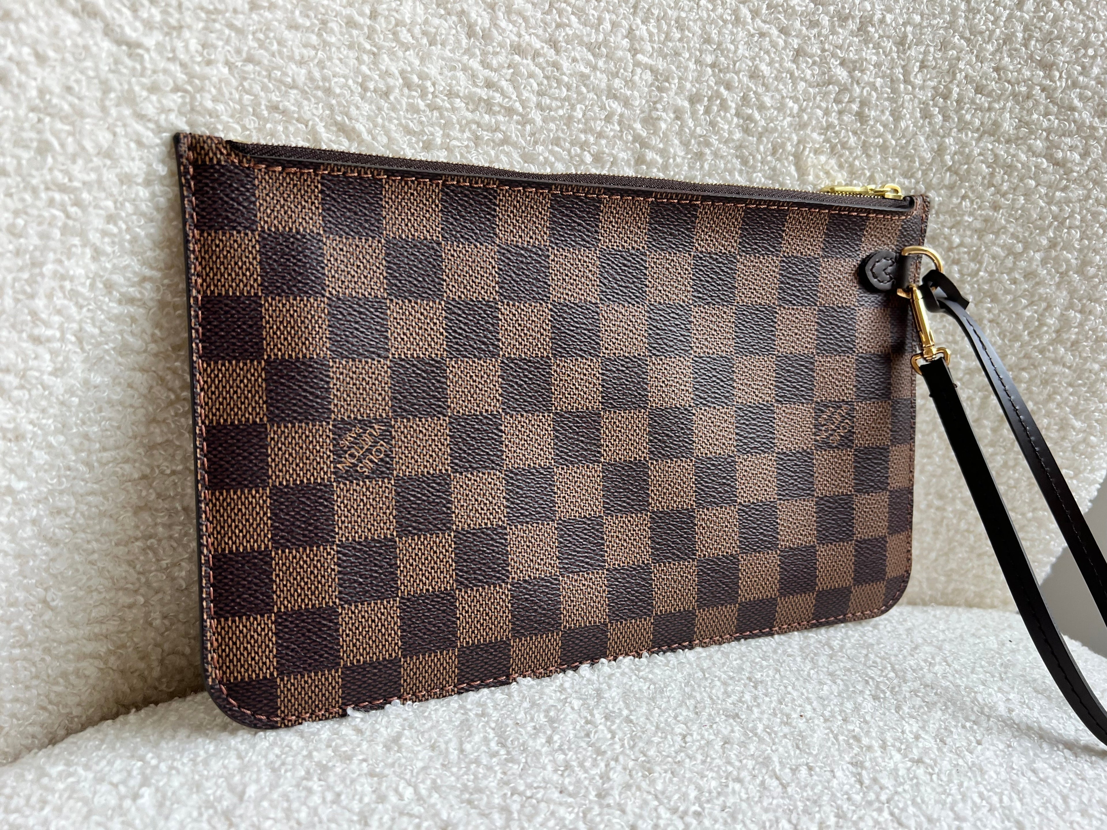 Louis Vuitton Pouch (from Neverfull) in Damier Ebene