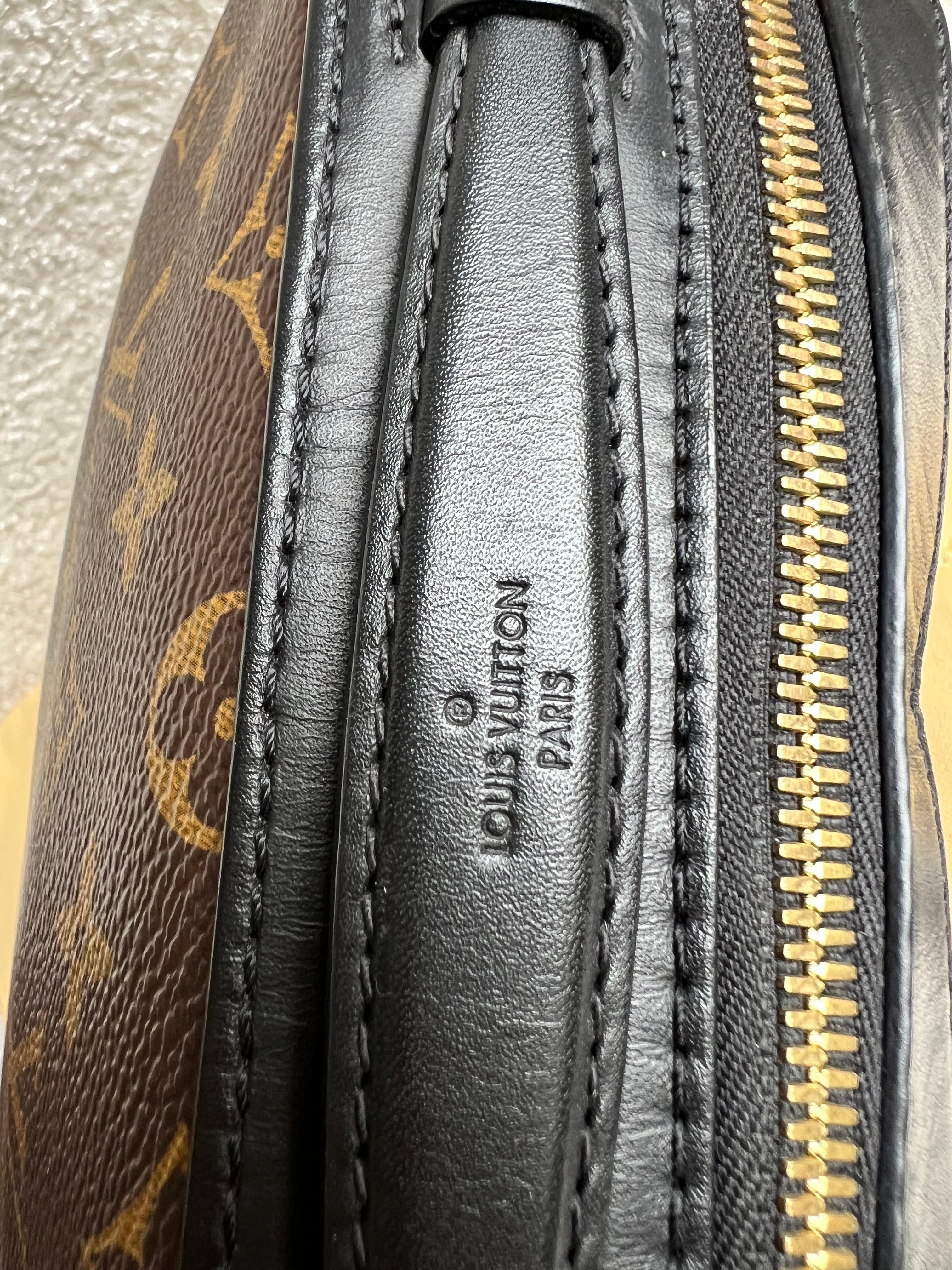 Louis Vuitton Saintonge Black and Monogram