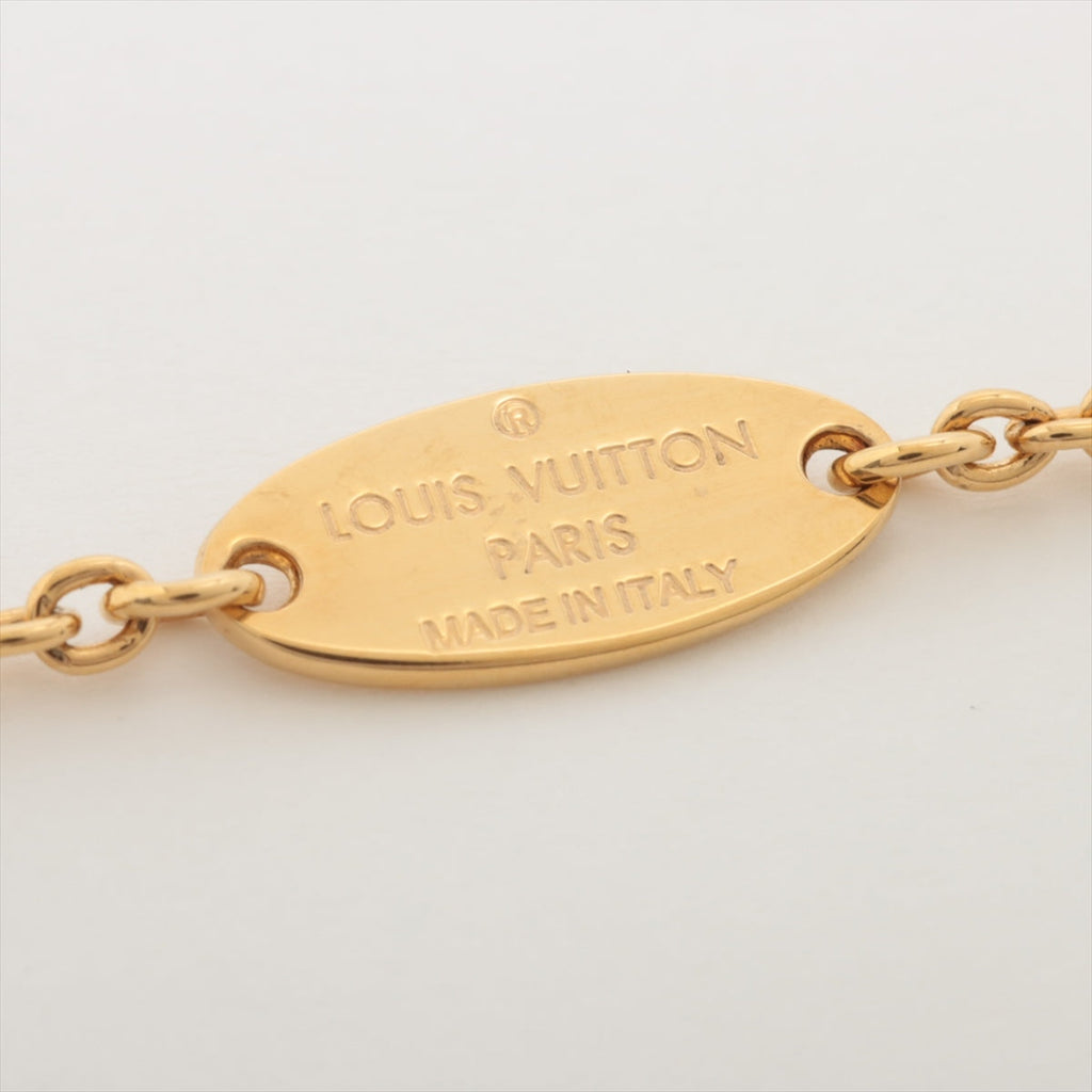 ITEM 2 - Louis Vuitton LV Iconic Crystals Necklace Gold (Costume Jewellery)