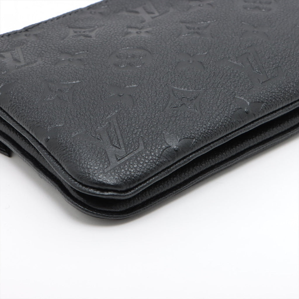 Louis Vuitton Double Zip Monogram Empreinte Pochette Bag