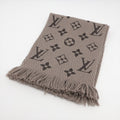 Louis Vuitton Logomania Greige Scarf