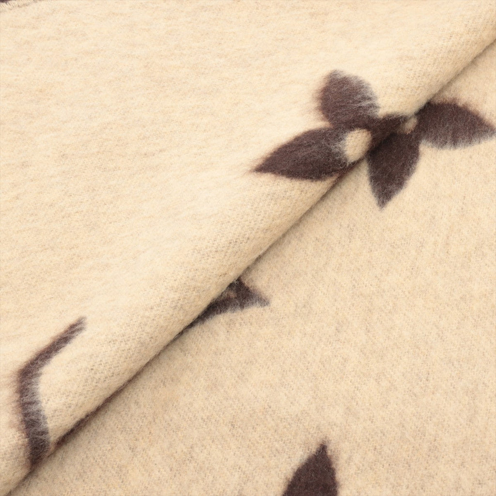 Louis Vuitton Cashmere Reykjavik Reversible Marron Fonce Scarf