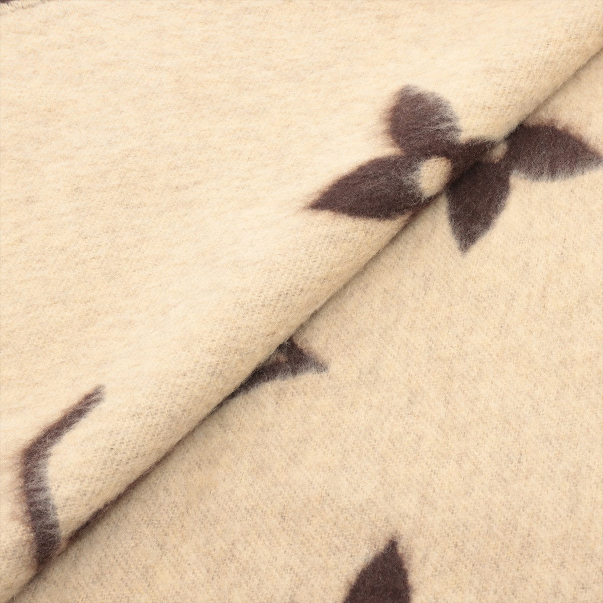 Louis Vuitton Cashmere Reykjavik Reversible Marron Fonce Scarf