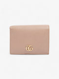 Gucci GG Marmont Wallet Beige Leather