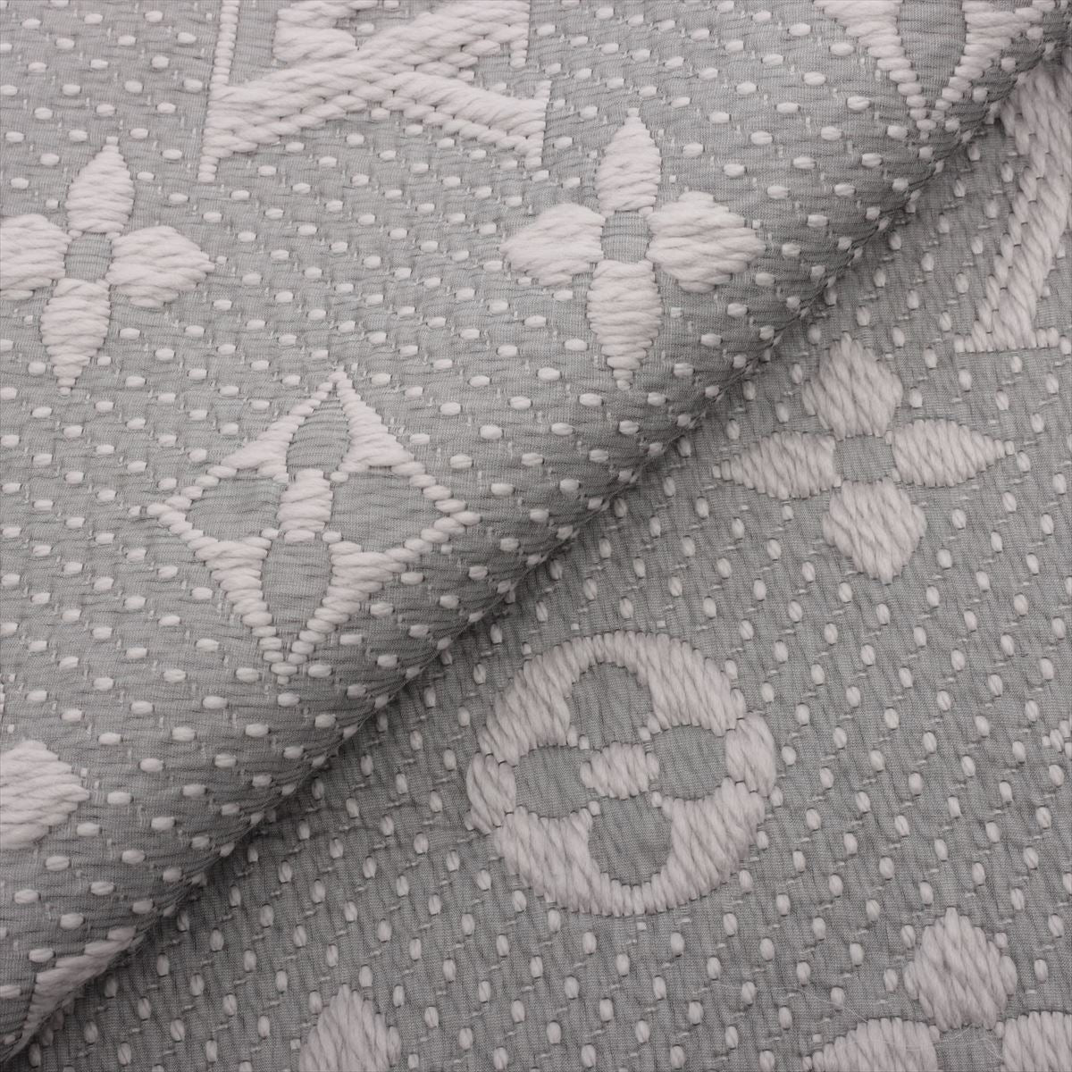 Louis Vuitton Logomania Grey Scarf