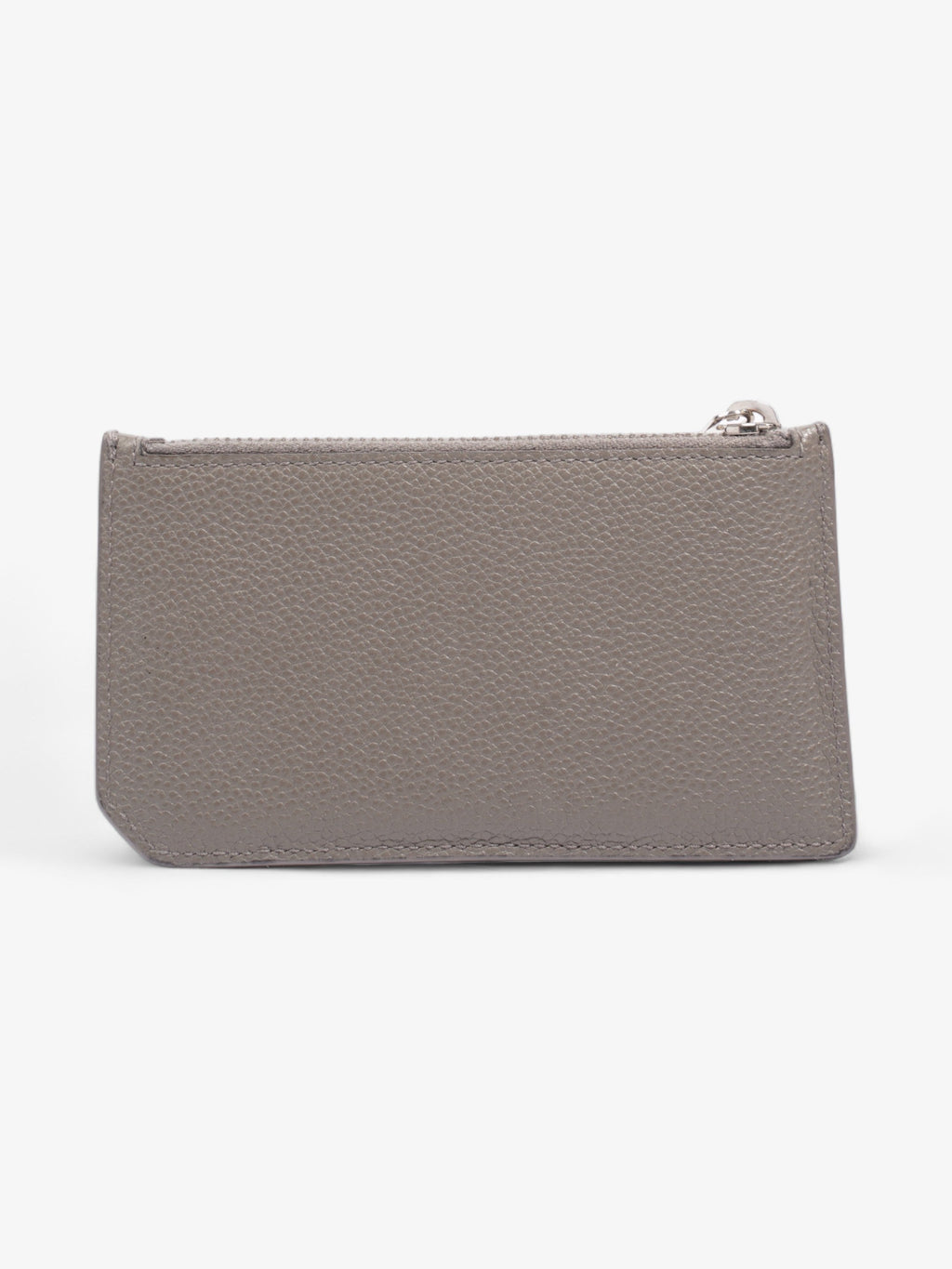 Saint Laurent Coin Purse Grey Leather