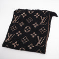 Louis Vuitton Jungle Giant Monogram Black Scarf