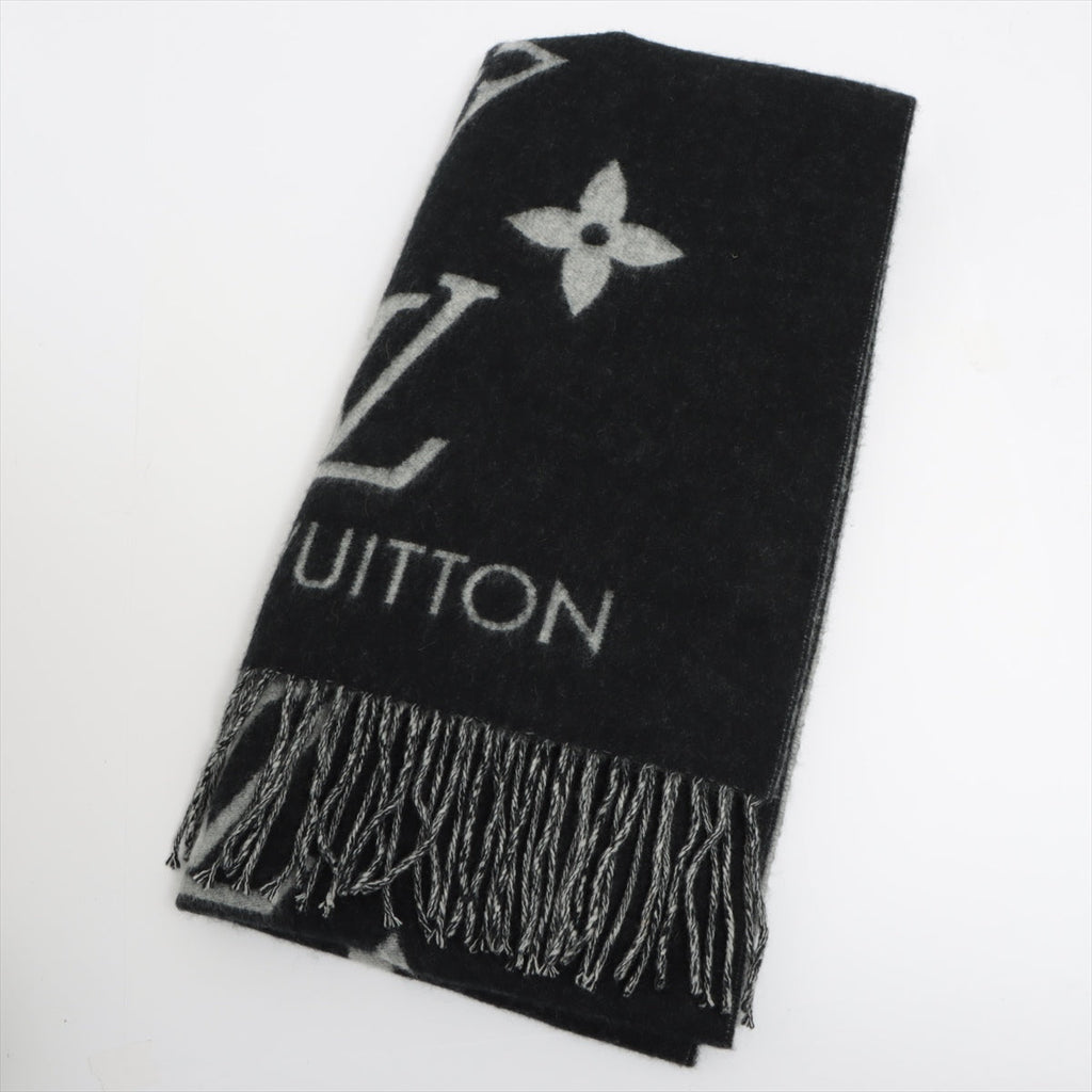 Louis Vuitton Reversible Cashmere Echarpe Reykjavik Black Scarf