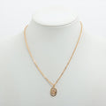 Christian Dior Logo Gold Necklace Costume Jewellery