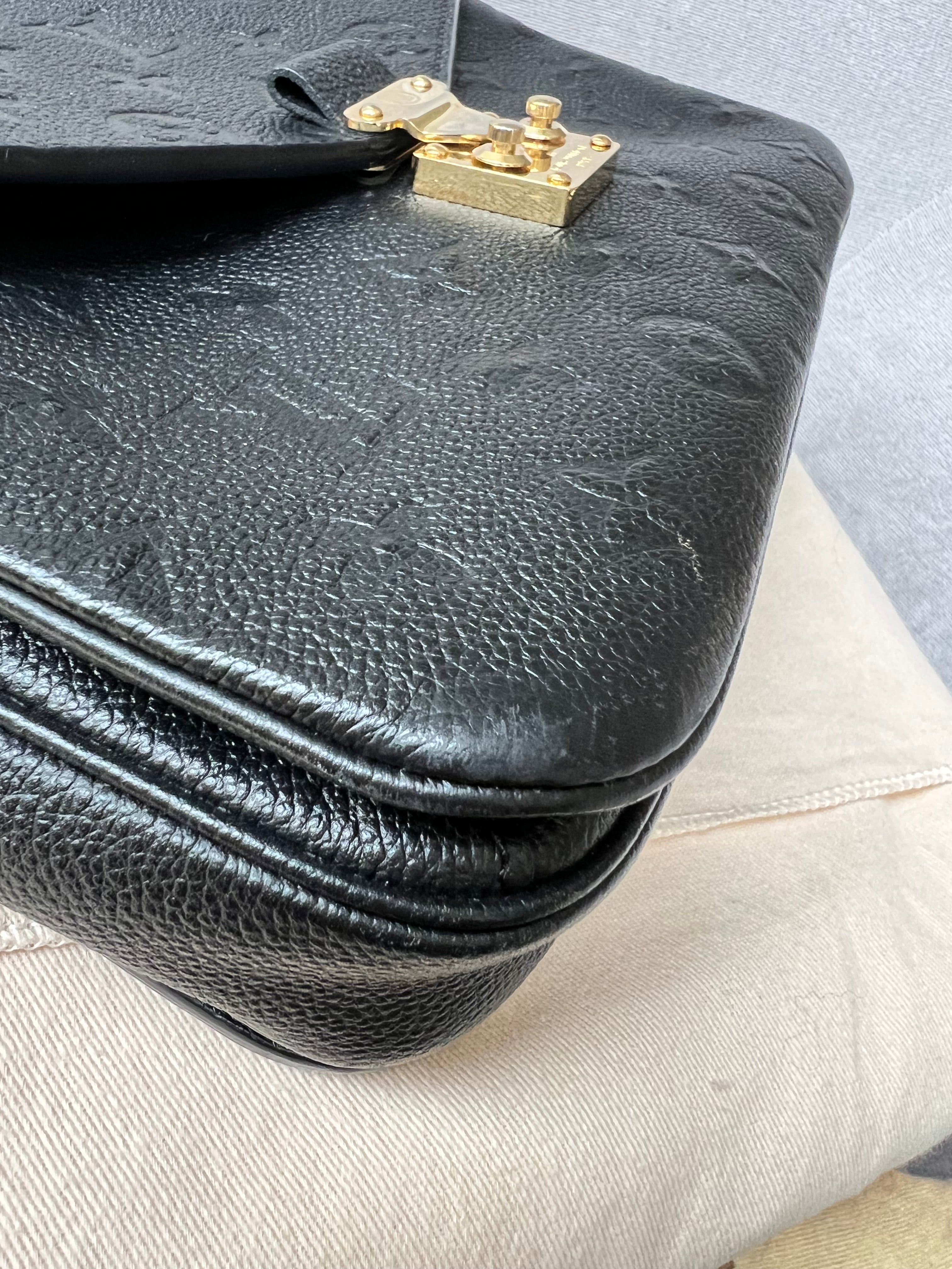 Louis Vuitton Pochette Metis Black Empreinte (RRP £2,110)