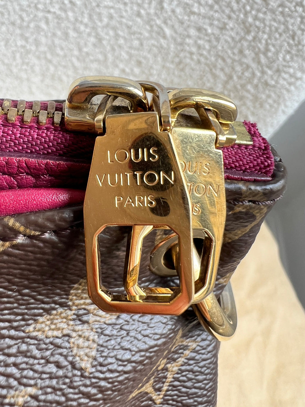 Louis Vuitton Pallas Tote in Monogram and Fuchsia (RRP £1960)