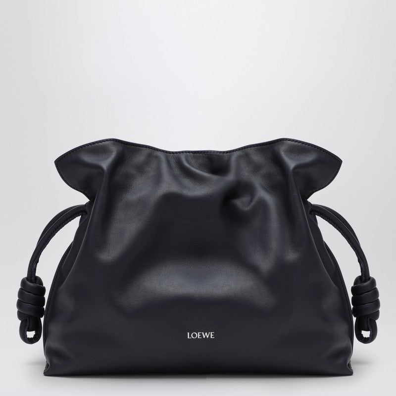 Loewe Medium Dark Blue Flamenco Clutch Women