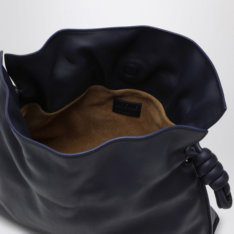 Loewe Medium Dark Blue Flamenco Clutch Women