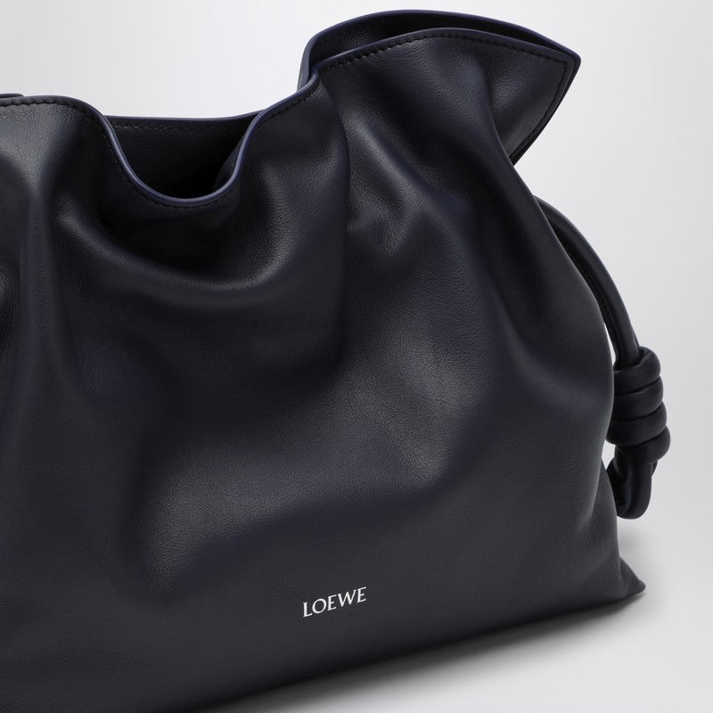 Loewe Medium Dark Blue Flamenco Clutch Women