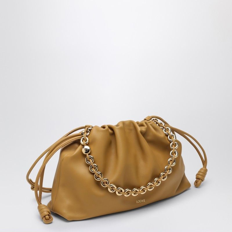 BIG FLAMENCO PURSE SAHARA LEATHER BAG