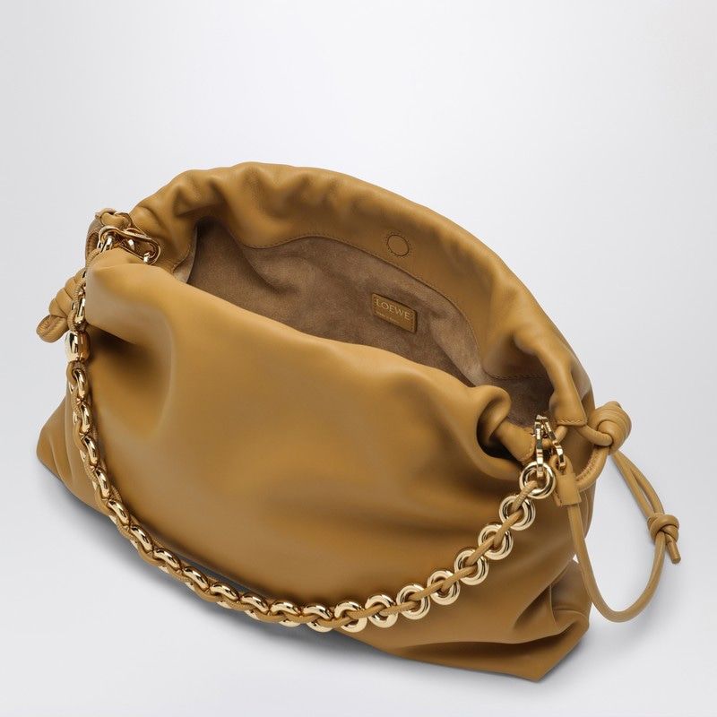BIG FLAMENCO PURSE SAHARA LEATHER BAG