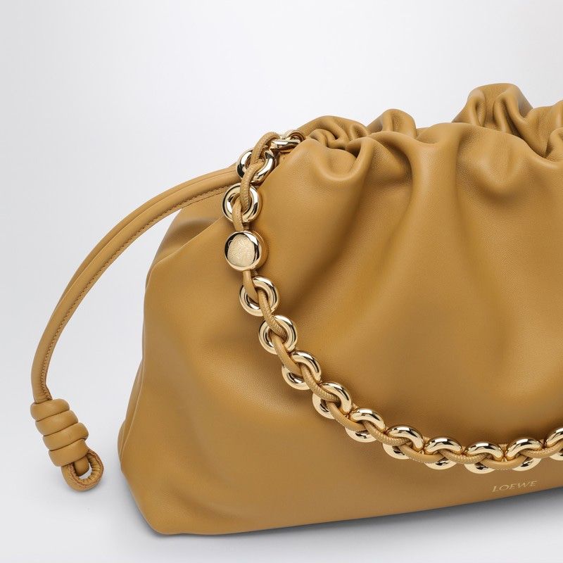 BIG FLAMENCO PURSE SAHARA LEATHER BAG