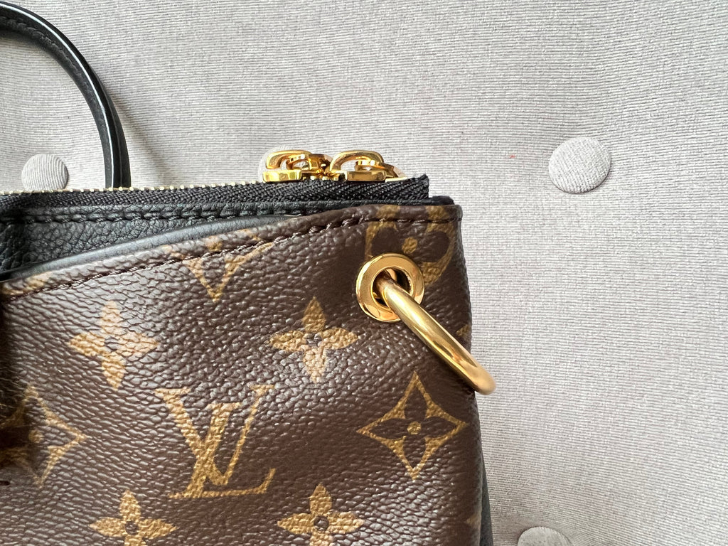 Louis Vuitton Pallas Tote in Monogram and Black (RRP £1960)