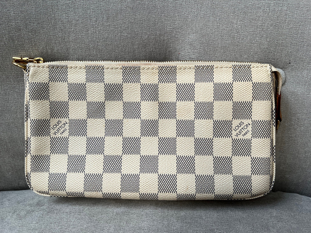 Louis Vuitton Pochette Accessoires Damier Azur (no strap)