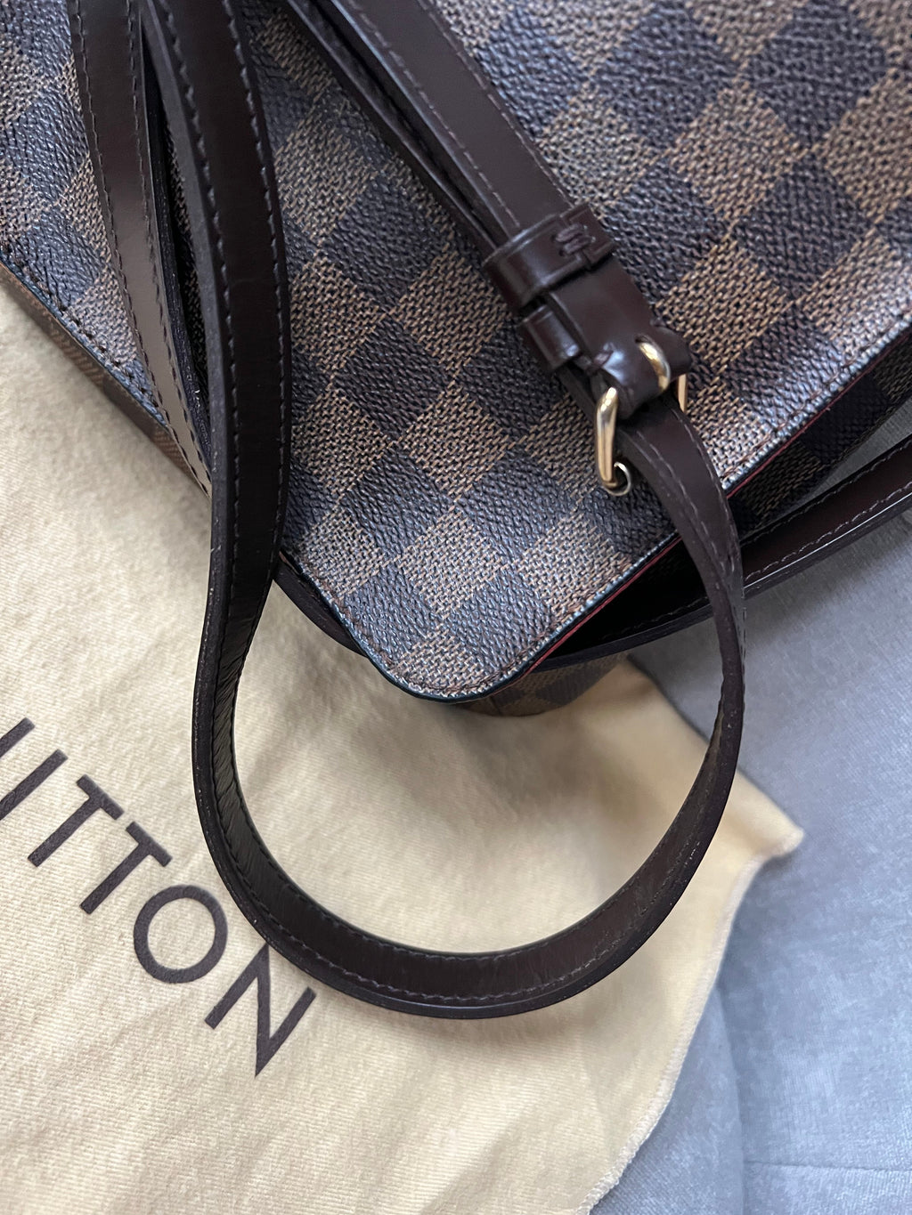 Louis Vuitton Musette Salsa PM (long strap version) Damier Ebene