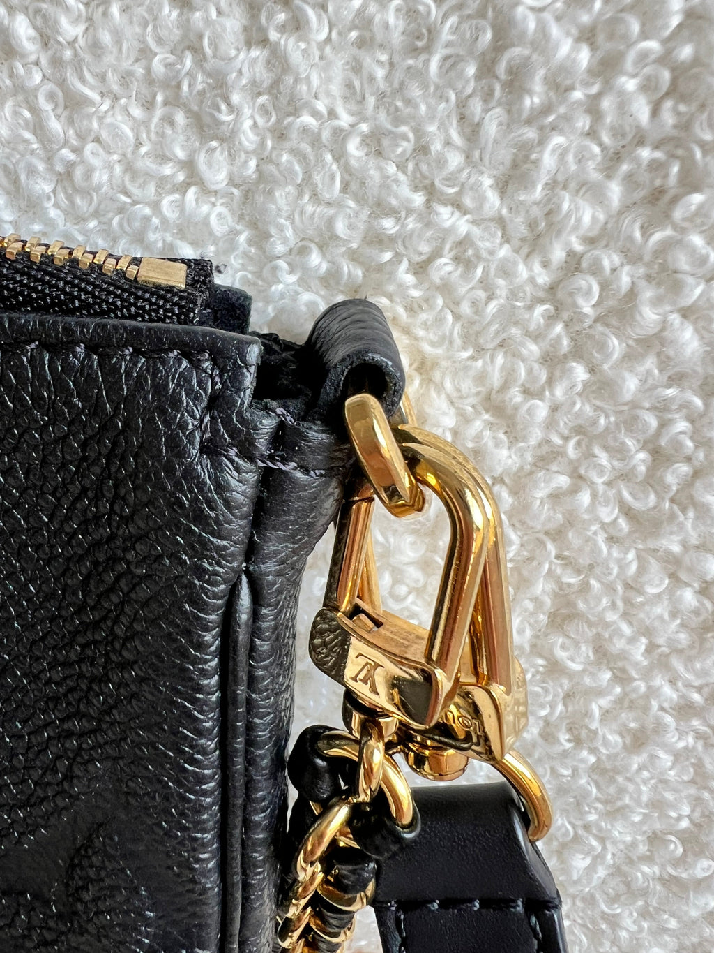 Louis Vuitton Multi Pochette Accessoires Black Empreinte (RRP £2140)