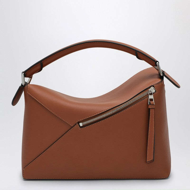 Loewe Puzzle Tan-Coloured Calfskin Bag Women