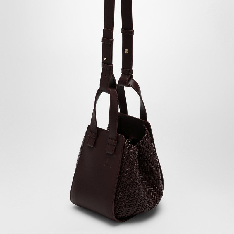 Loewe Dark Burgundy Leather Hammock Bag Women