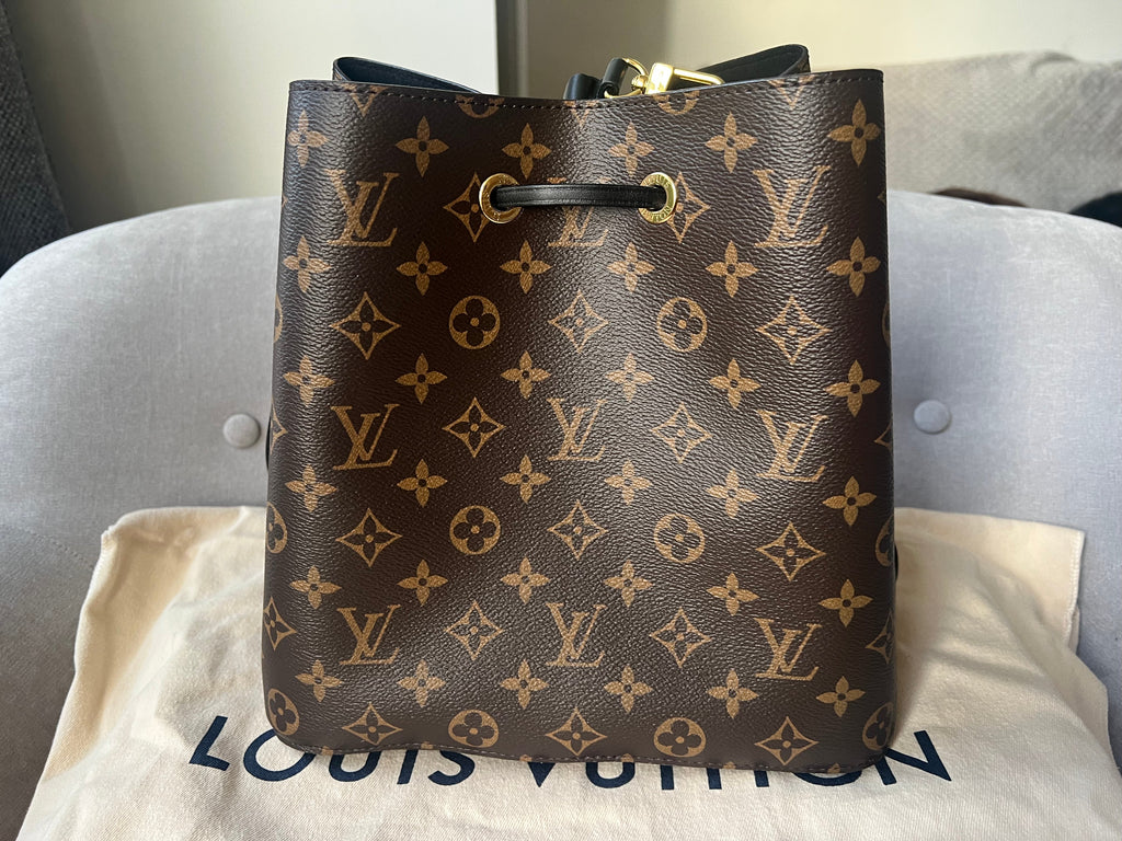 Louis Vuitton Neo Noe Monogram and Black (RRP £1,560)