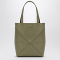 Loewe Puzzle Fold Tote Bag Mini Green Eucalyptus Women