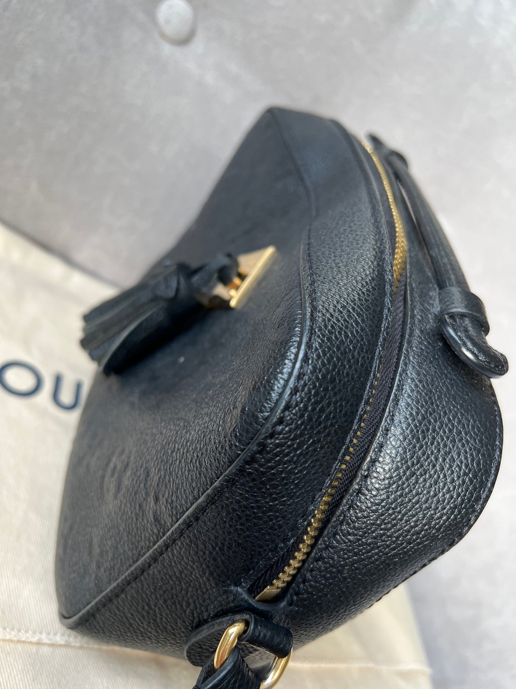 Louis Vuitton Saintonge Black Empreinte (RRP £1520)