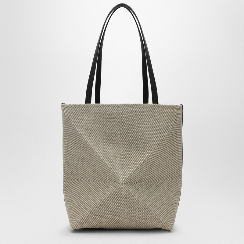 Loewe Puzzle Fold ÃƒÆ’Ã¢â‚¬Â°cru Cotton Jacquard Bag Women