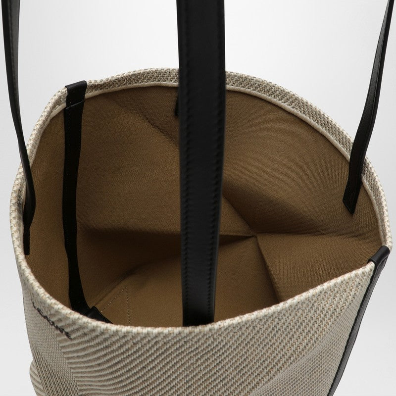 Loewe Puzzle Fold ÃƒÆ’Ã¢â‚¬Â°cru Cotton Jacquard Bag Women