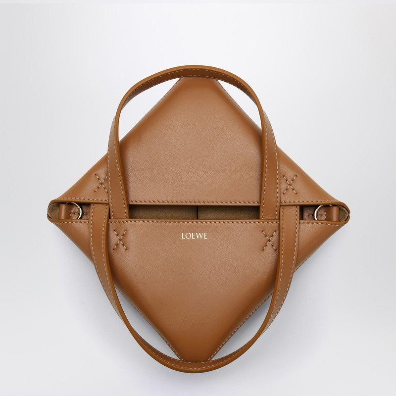 Loewe Puzzle Fold Tote Bag Mini Warm Desert/Black Women