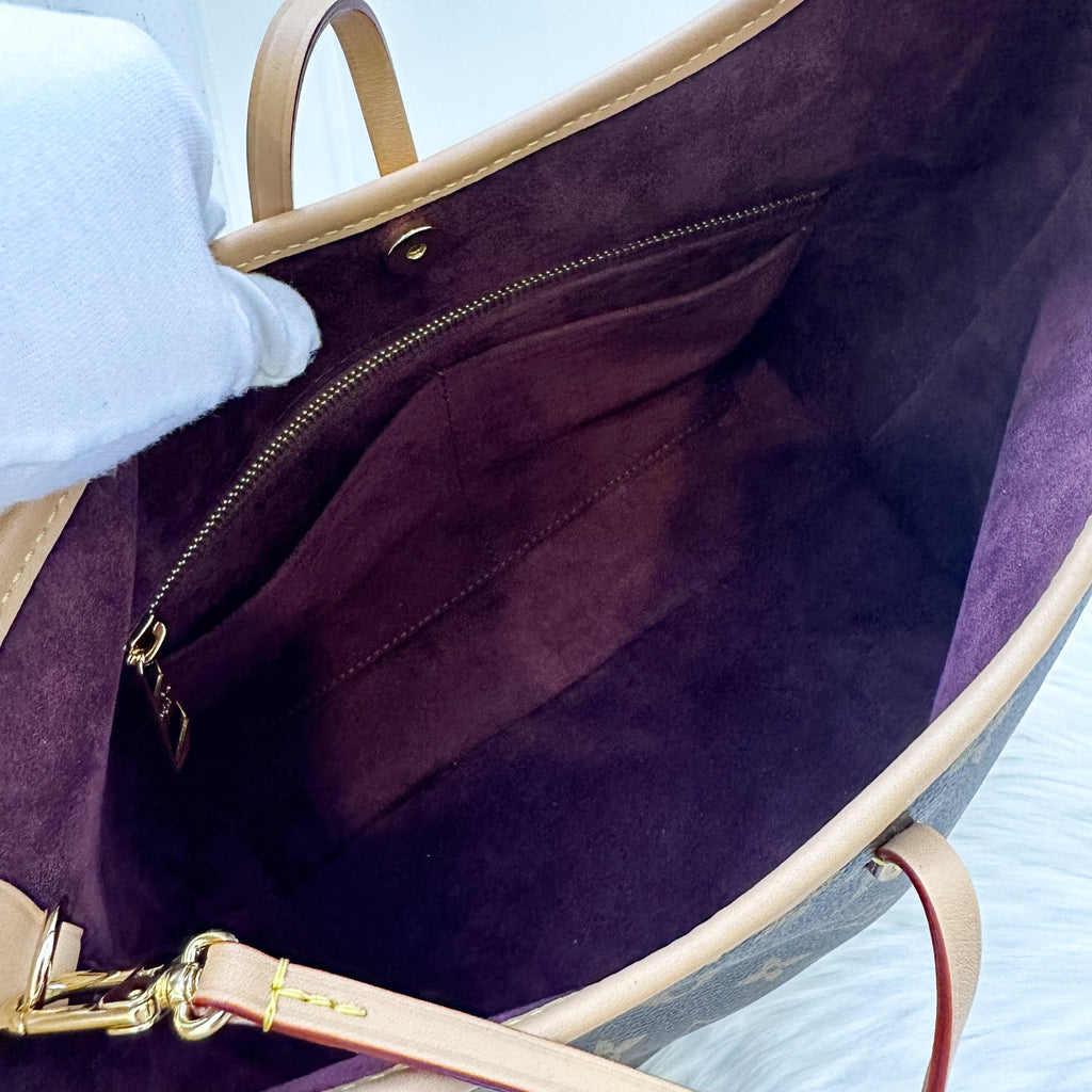 LV Carryall PM in Monogram Canvas and GHW