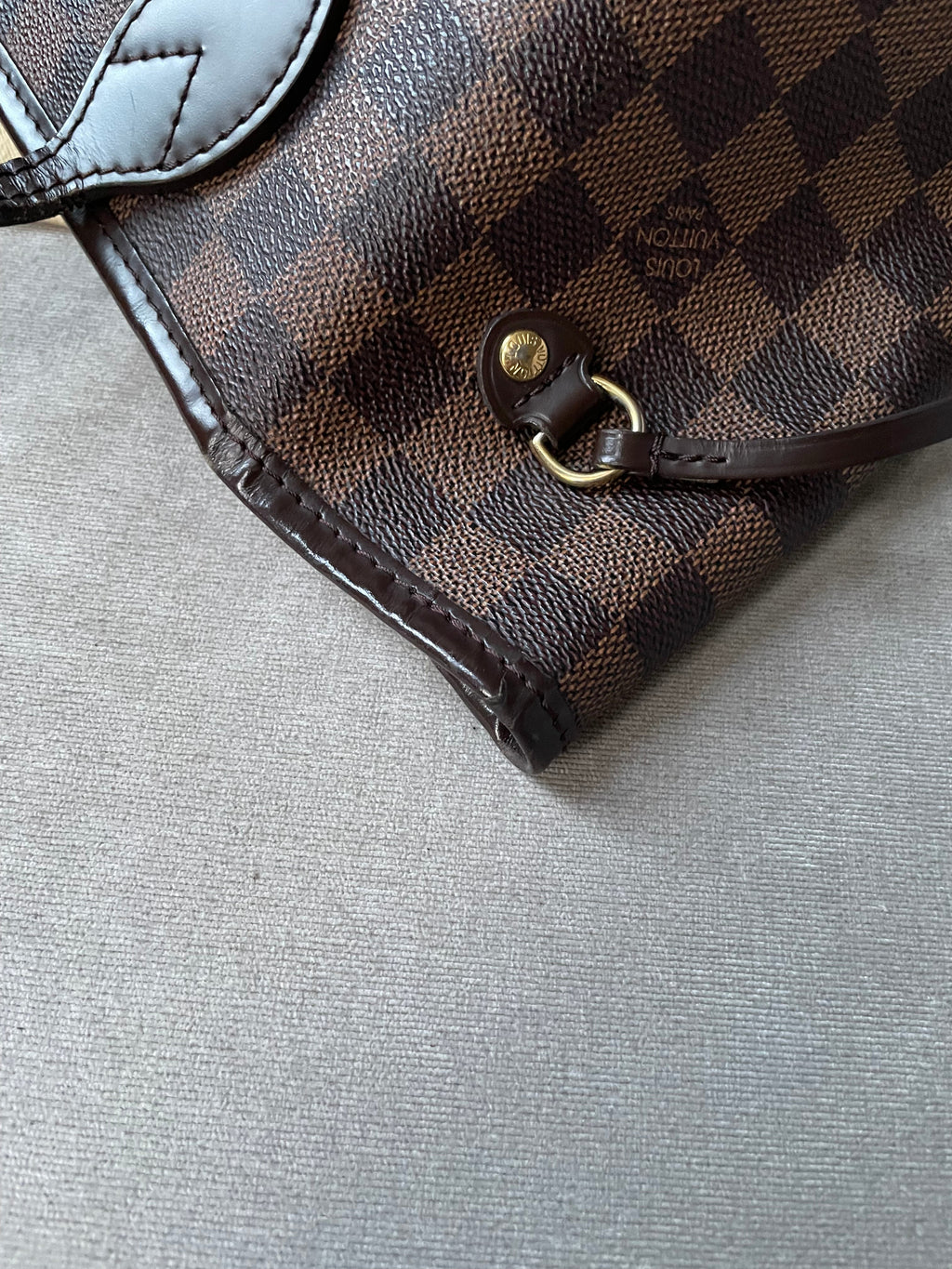 Louis Vuitton Neverfull MM Damier Ebene Cherry Interior (RRP £1,410)