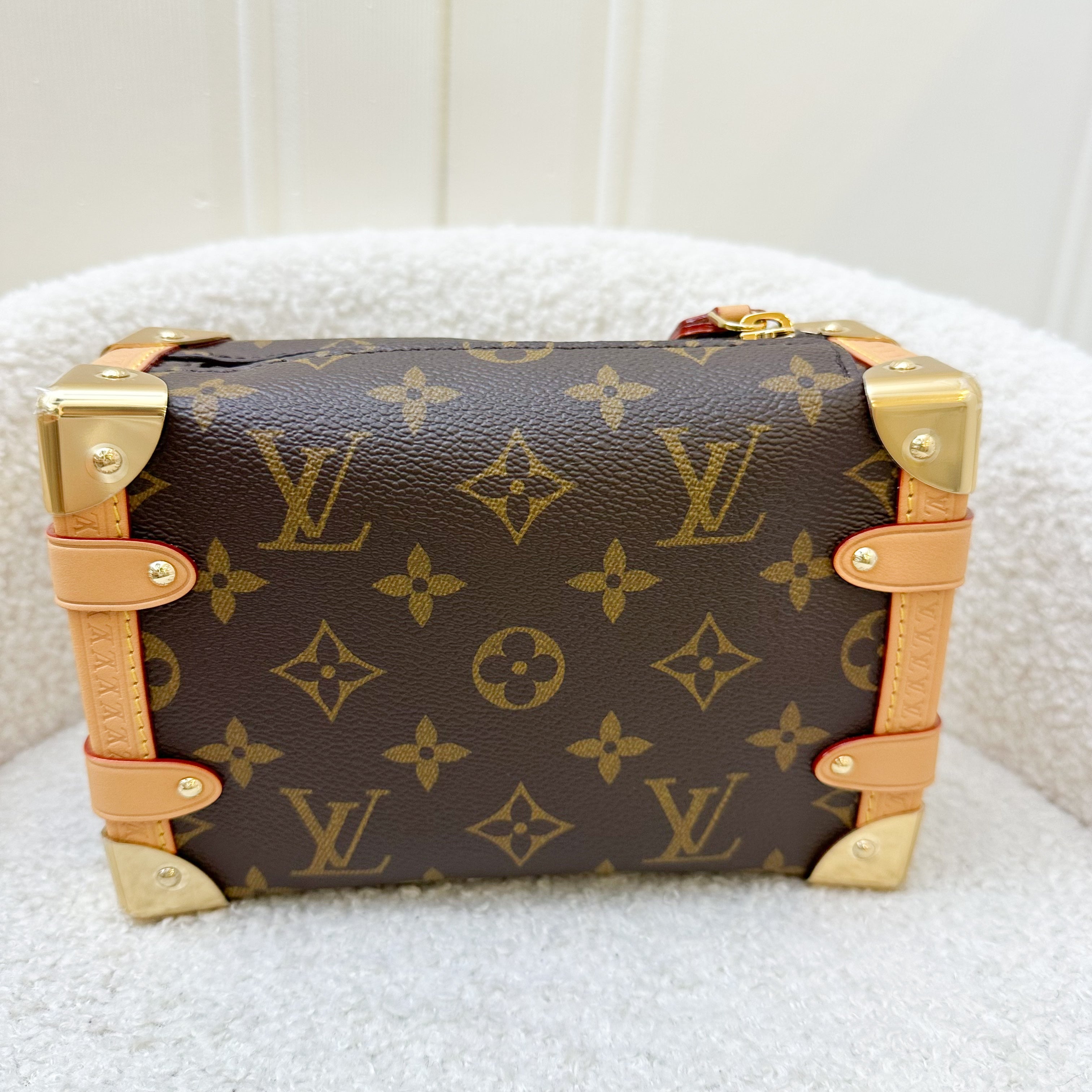 LV Side Trunk PM Bag in Monogram Canvas and GHW