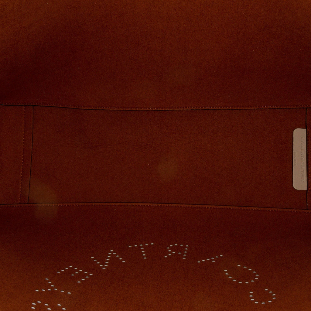 Brown Stella McCartney Stella Logo Tiger Print Tote