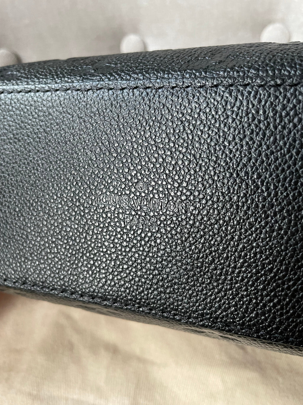 Louis Vuitton Saintonge Black Empreinte (RRP £1520)