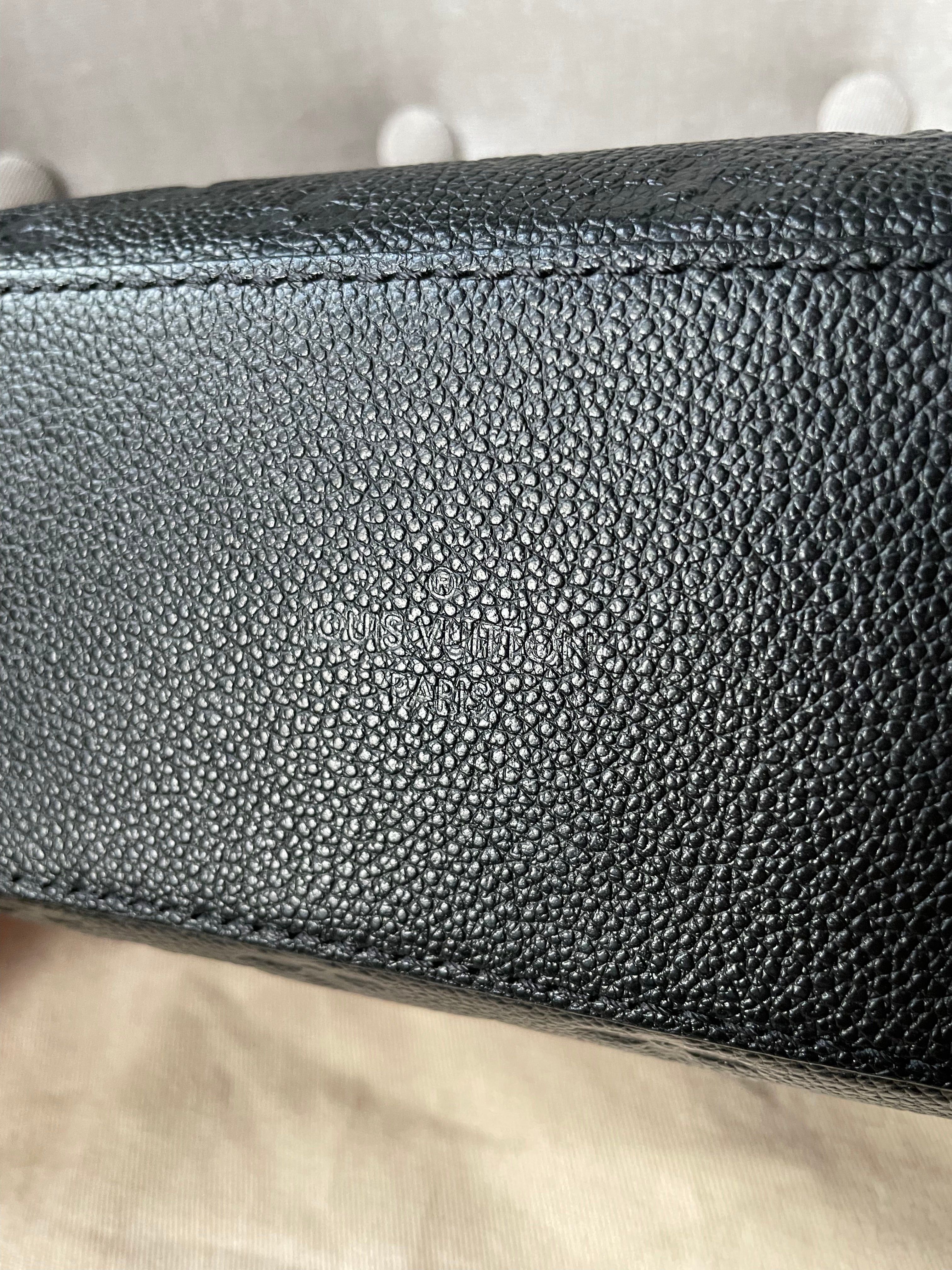Louis Vuitton Saintonge Black Empreinte (RRP £1520)