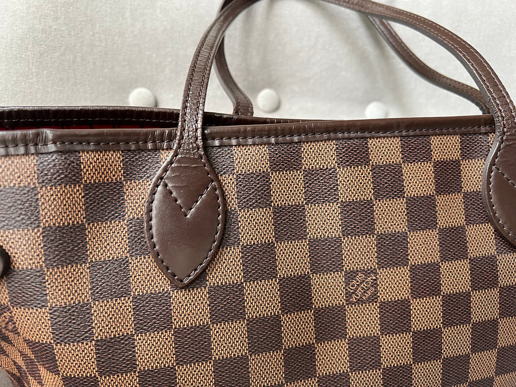 Louis Vuitton Neverfull MM Damier Ebene Cherry Interior (RRP £1,410)