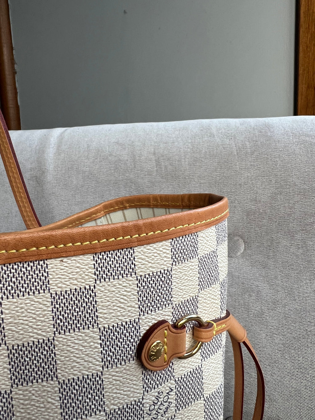 Louis Vuitton Neverfull MM Monogram Damier Azur (RRP £1,410)