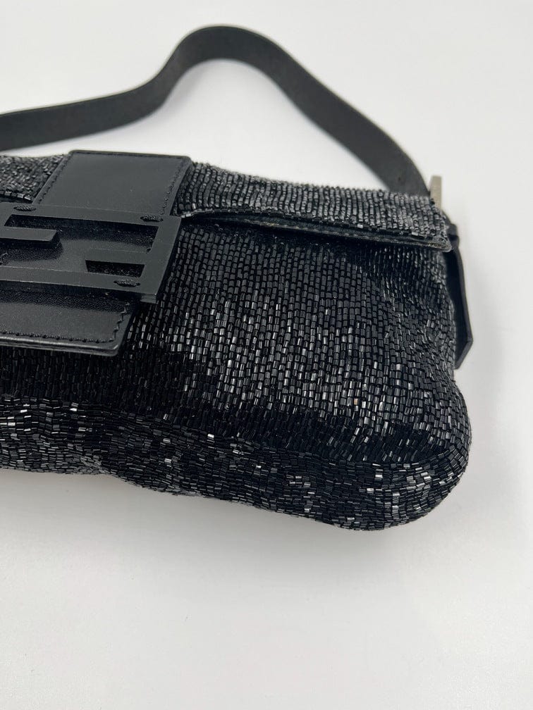 Fendi Sequin Beaded Baguette Bag