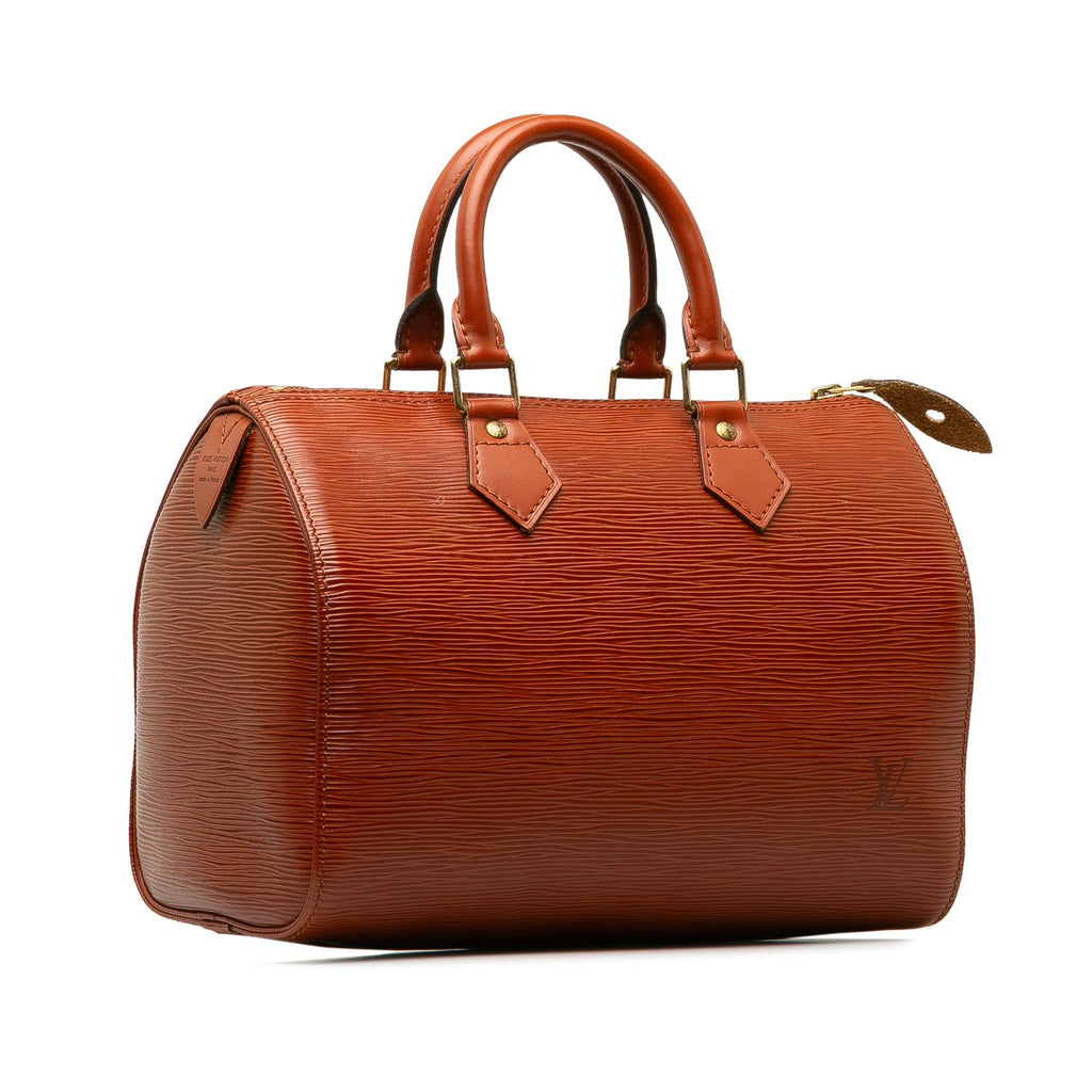Louis Vuitton Speedy 25 Brown Kenyan Epi