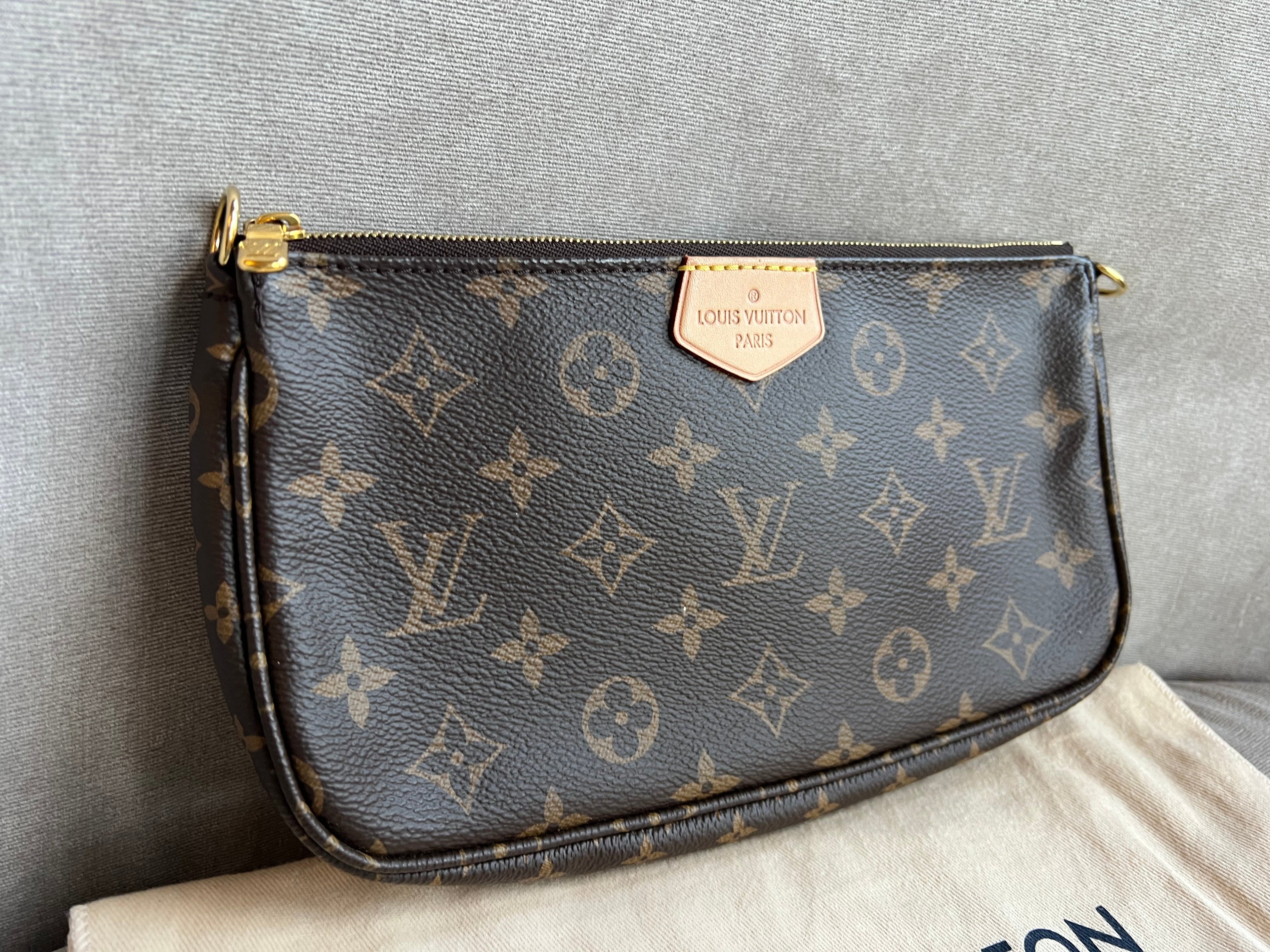 Louis Vuitton Multi Pochette Accessoires Khaki (RRP £1970)